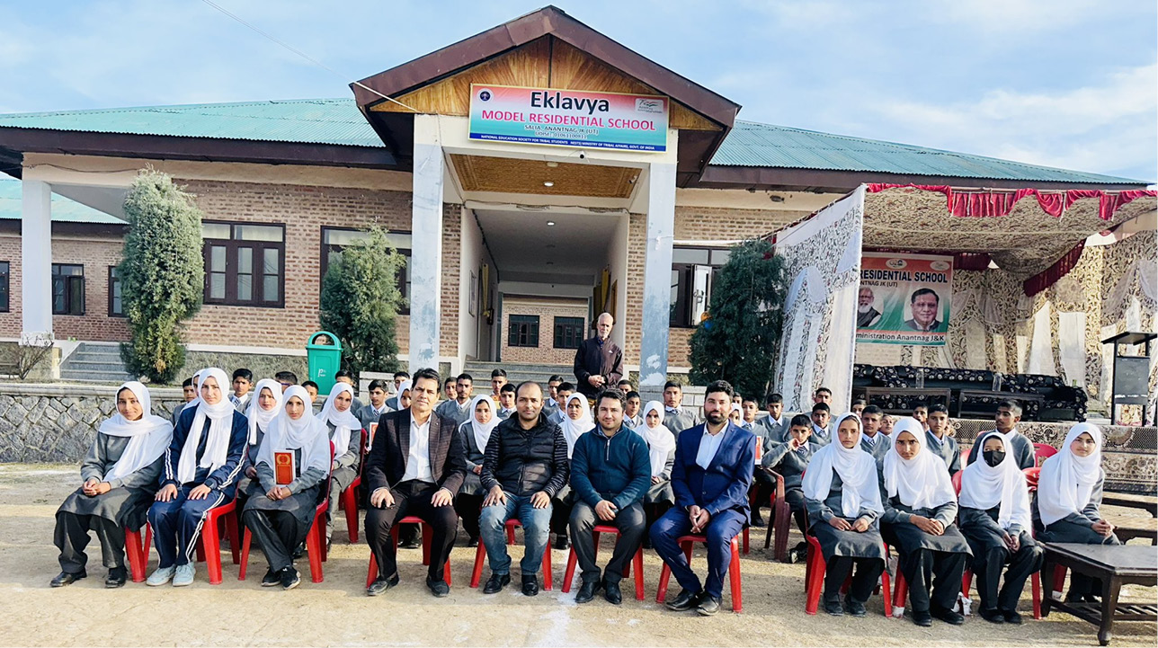 Bridging Learning Gaps at Eklavya Model Residential School, Salia, Anantnag, Jammu & Kashmir